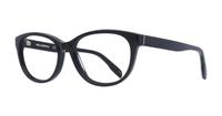 Black Karl Lagerfeld KL953 Oval Glasses - Angle