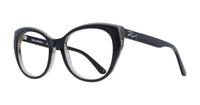 Black Karl Lagerfeld KL971 Cat-eye Glasses - Angle