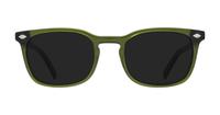 Khaki Karl Lagerfeld KL990 Rectangle Glasses - Sun