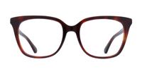 Havana Kate Spade Alessandria Rectangle Glasses - Front
