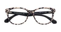 Cheetah Black Kate Spade Atalina 51 Round Glasses - Flat-lay