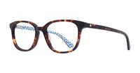 Havana Kate Spade Bari Cat-eye Glasses - Angle