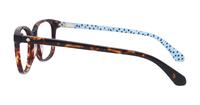 Havana Kate Spade Bari Cat-eye Glasses - Side