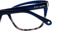 Blue/Pink Kate Spade Celestine Rectangle Glasses - Detail