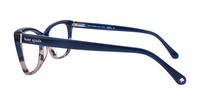 Blue/Pink Kate Spade Celestine Rectangle Glasses - Side