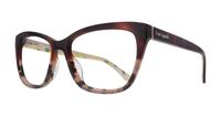 Havana Kate Spade Celestine Rectangle Glasses - Angle