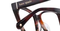 Havana Kate Spade Celestine Rectangle Glasses - Detail