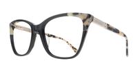 Black Kate Spade Cilo/G Cat-eye Glasses - Angle