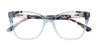 Blue Kate Spade Cilo/G Cat-eye Glasses - Flat-lay
