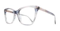 Blue Horn Kate Spade Cilo/G Cat-eye Glasses - Angle