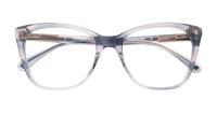 Blue Horn Kate Spade Cilo/G Cat-eye Glasses - Flat-lay