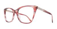 Pink Horn Kate Spade Cilo/G Cat-eye Glasses - Angle