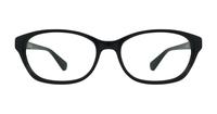 Black Kate Spade Conceta/FJ Rectangle Glasses - Front