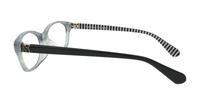 Grey / Horn Kate Spade Conceta/FJ Rectangle Glasses - Side