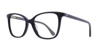 Black Kate Spade Darcie Cat-eye Glasses - Angle
