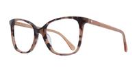 Havana Kate Spade Darcie Cat-eye Glasses - Angle