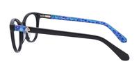 Black Kate Spade Gela Oval Glasses - Side