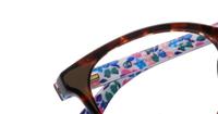 Havana Kate Spade Gela Oval Glasses - Detail