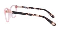 Pink Kate Spade Gela Oval Glasses - Side