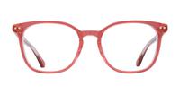 Pink Kate Spade Hermione Rectangle Glasses - Front