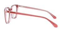 Pink Kate Spade Hermione Rectangle Glasses - Side