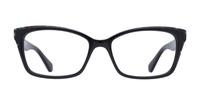 Black Pattern Kate Spade Jeri -54 Rectangle Glasses - Front