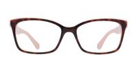 Pink Havana Kate Spade Jeri -54 Rectangle Glasses - Front