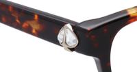 Havana Kate Spade Kenley Rectangle Glasses - Detail