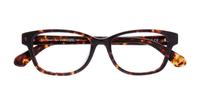 Havana Kate Spade Kenley Rectangle Glasses - Flat-lay