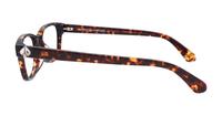 Havana Kate Spade Kenley Rectangle Glasses - Side