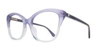Blue Green Kate Spade Laylani Cat-eye Glasses - Angle