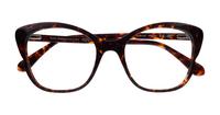Havana Kate Spade Laylani Cat-eye Glasses - Flat-lay