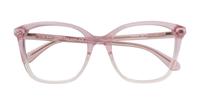 Pink Kate Spade Leanna/G-54 Square Glasses - Flat-lay