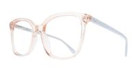 Beige Kate Spade Madrigal/G Square Glasses - Angle