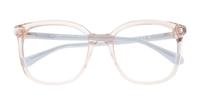 Beige Kate Spade Madrigal/G Square Glasses - Flat-lay