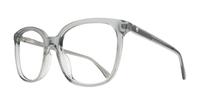 Grey Kate Spade Madrigal/G Square Glasses - Angle