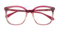 Pink Yellow Kate Spade Madrigal/G Square Glasses - Flat-lay