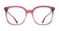 Pink Yellow Kate Spade Madrigal/G Square Glasses - Front