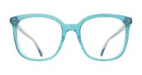 Teal Kate Spade Madrigal/G Square Glasses - Front