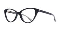 Black Kate Spade Novalee Cat-eye Glasses - Angle