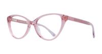 Pink Kate Spade Novalee Cat-eye Glasses - Angle