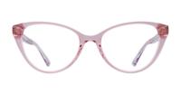 Pink Kate Spade Novalee Cat-eye Glasses - Front