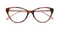 Pink Havana Kate Spade Novalee Cat-eye Glasses - Flat-lay
