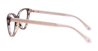 Pink Havana Kate Spade Novalee Cat-eye Glasses - Side