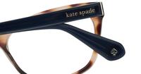 Light Havana Kate Spade Posi Cat-eye Glasses - Detail