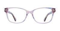 Blue Grey Horn Kate Spade Reilly/G Square Glasses - Front