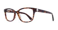 Havana Kate Spade Reilly/G Square Glasses - Angle