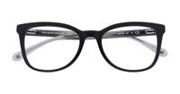 Black Kate Spade Sariyah Cat-eye Glasses - Flat-lay