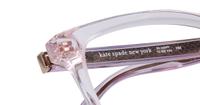 Pink Kate Spade Sariyah Cat-eye Glasses - Detail