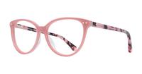 Pink Kate Spade Thea Cat-eye Glasses - Angle